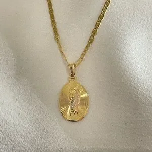 Jewelry | 14k Gold Filled St Jude Valentino Necklace Cadena De San ...